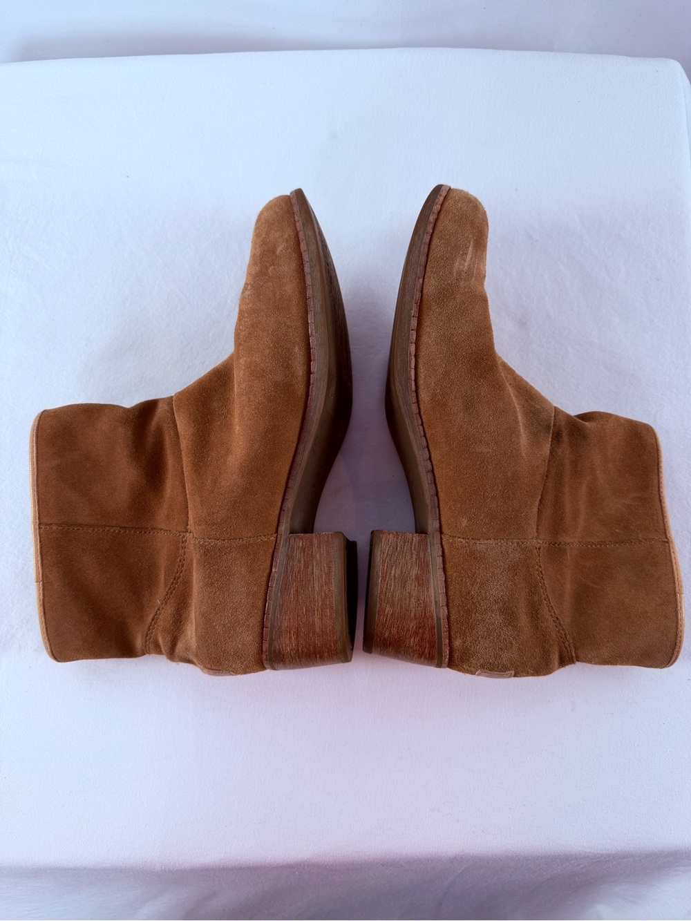 Ugg Darling Suede Pull‎ On Ankle Boot in Brown Size 9 - Picture 9 of 10